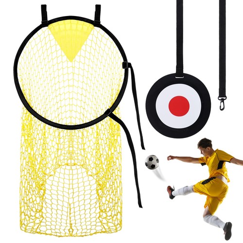 Top bins football goal - top, target
