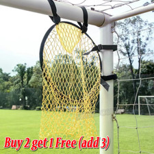 2x Football Target Net Soccer