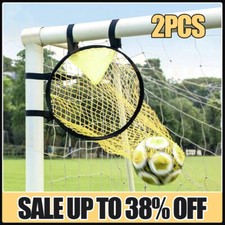 2x Football Target Net Soccer
