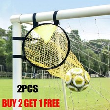 2x Football Target Net Soccer