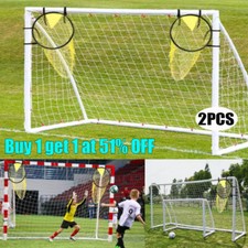 2x Football Net Soccer Top