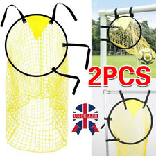 2x Football Target Net Soccer