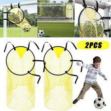 2x Football Target Net Soccer